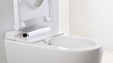 Funkcja QuickRelease w toalecie myjącej AquaClean Mera